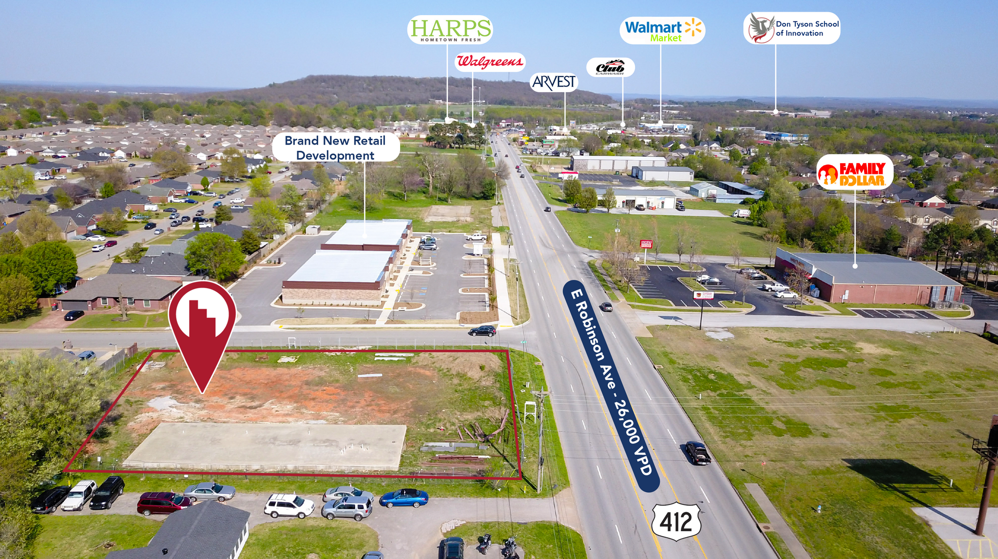 2522 E Robinson Ave, Springdale, AR for Sale