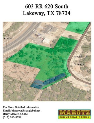 Austin, TX Commercial Land - 517-521 S RR 620