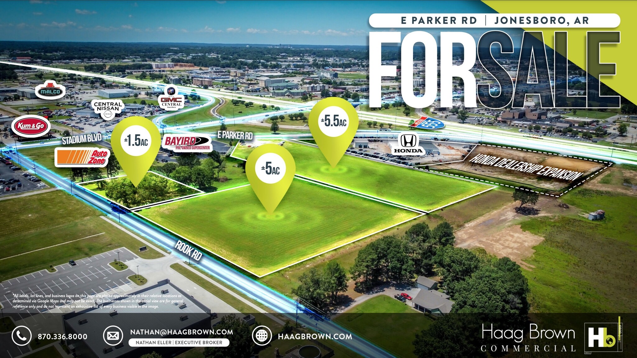 Parker Road, Jonesboro, AR for Sale