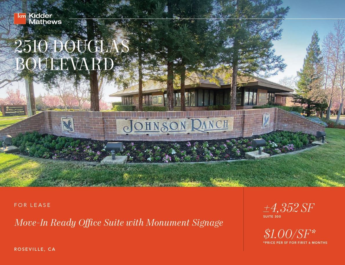 2510 Douglas Blvd, Roseville, CA for Rent