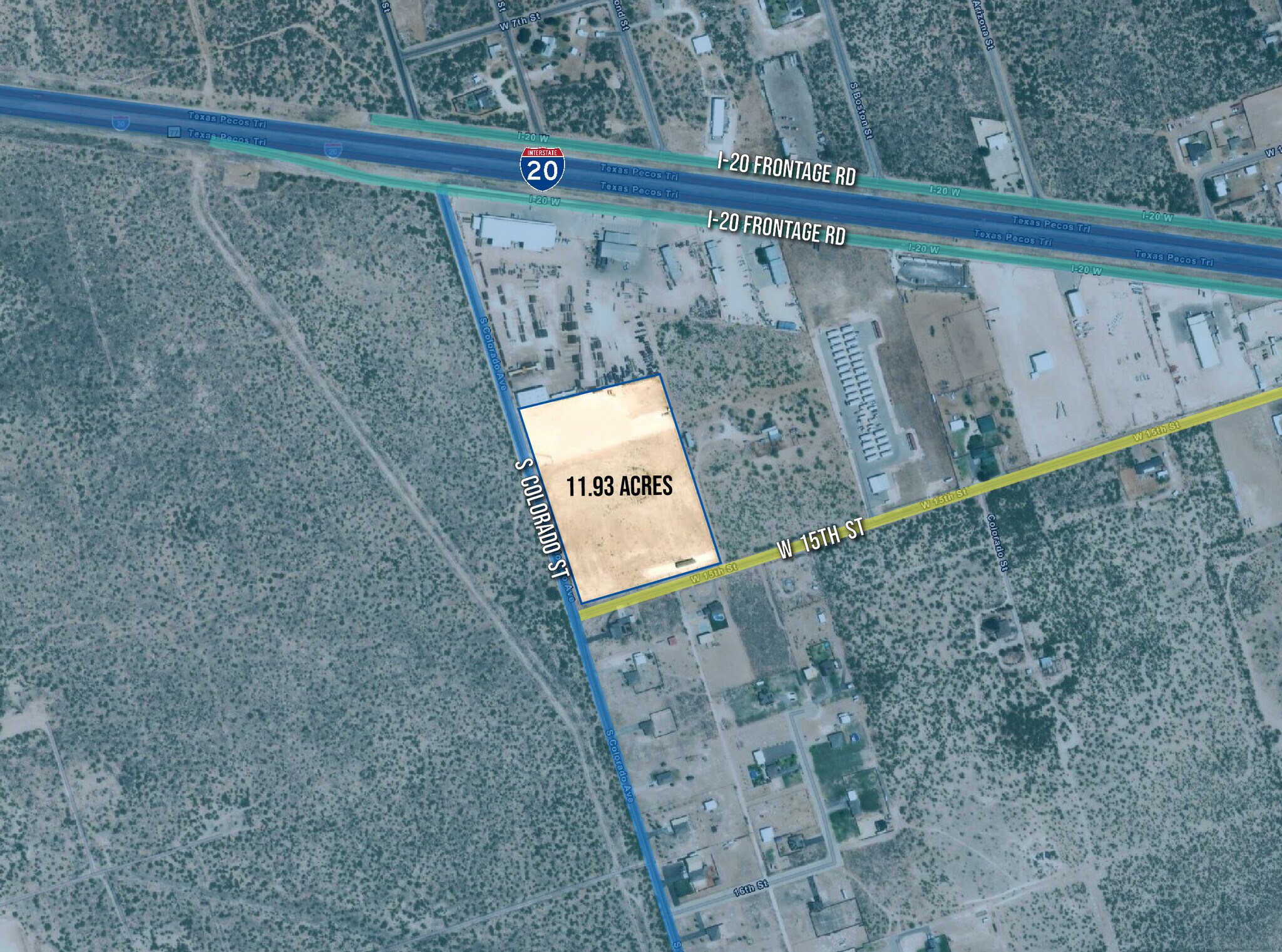 0 W 15th St, Monahans, TX for Sale