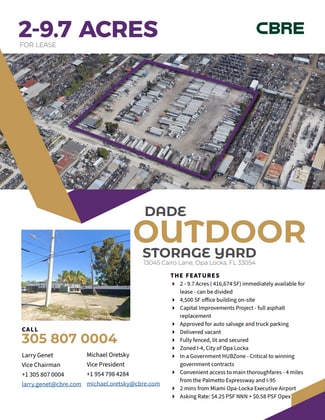 Opa Locka, FL Industrial Land - 13045 Cairo Ln Opa Locka, FL Industrial Land - 13045 Cairo Ln