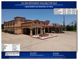 Houston, TX Restaurant - 12030 Murphy Rd