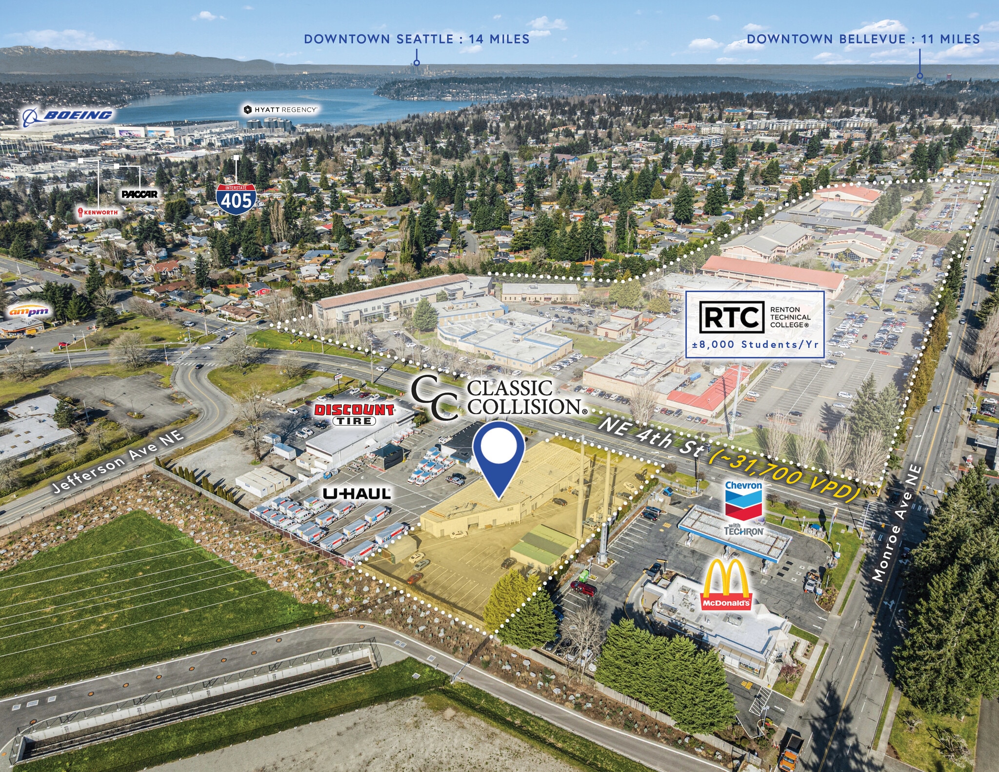 3205 NE 4th St, Renton, WA for Sale