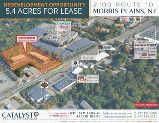 Morris Plains, NJ Commercial Land - 2100 NJ-10