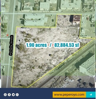 El Paso, TX Commercial Land - 2518 Partello St