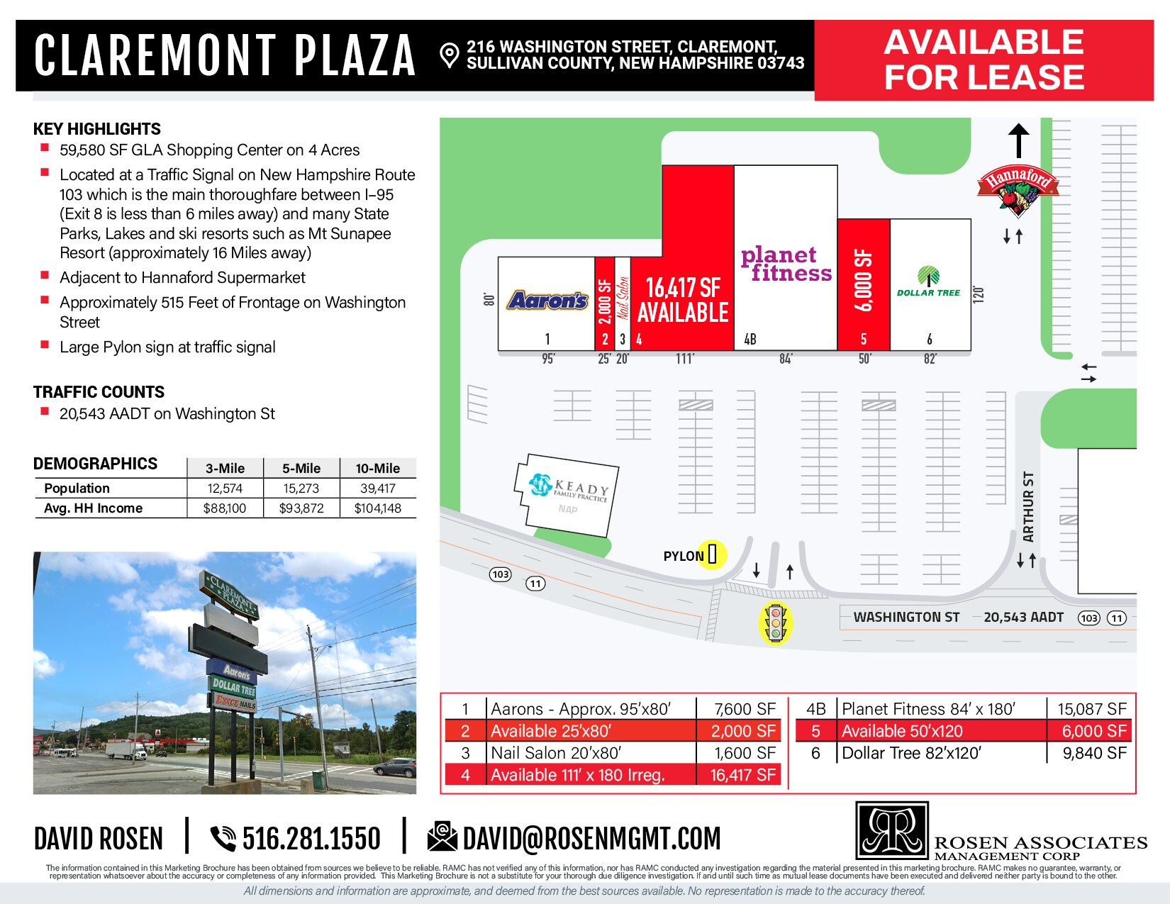 216 Washington St, Claremont, NH for Rent