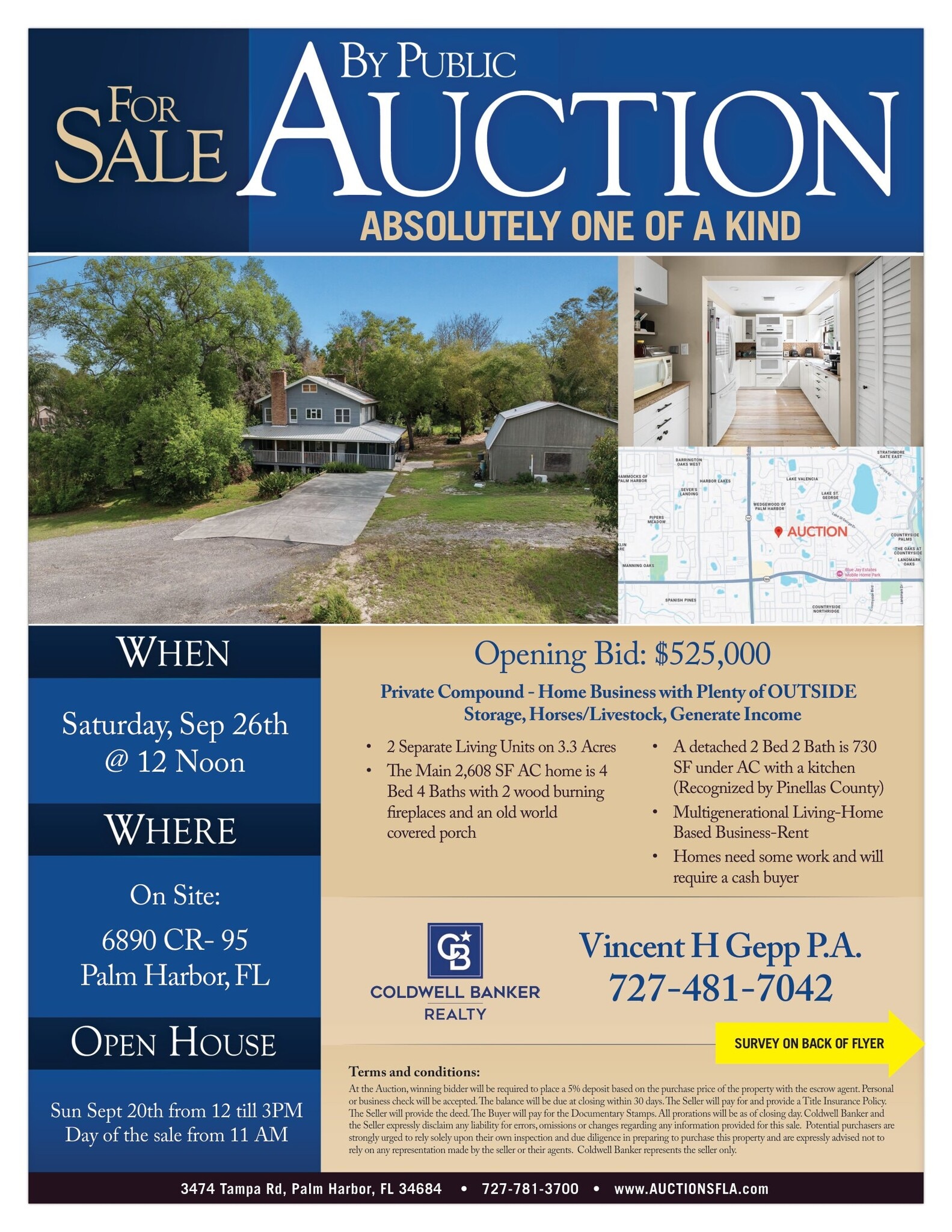 6890 County Road 95, Palm Harbor, FL for Sale