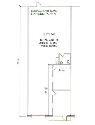 Stafford, TX Industrial - 13220 Murphy Rd