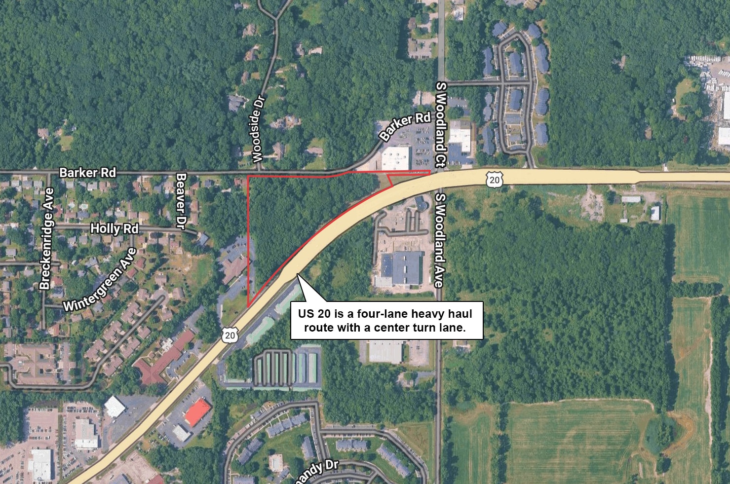 Barker Rd @ E US 20, Michigan City, IN for Sale