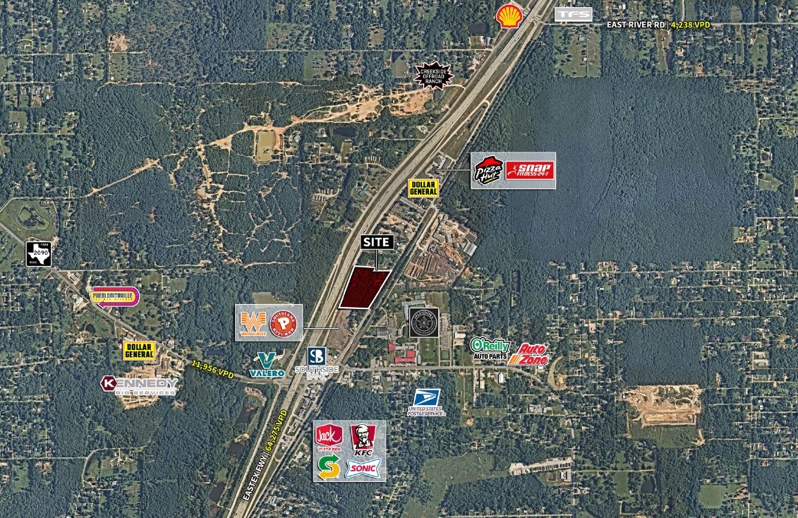 Hwy 69 & FM 2090, Splendora, TX for Sale