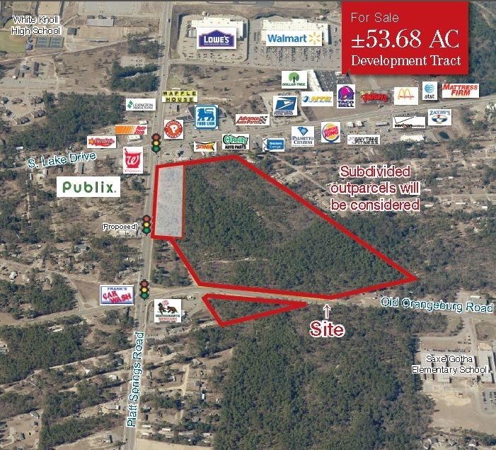 5420 Platt Springs Rd Lexington, SC 29073 Land Property for Sale on