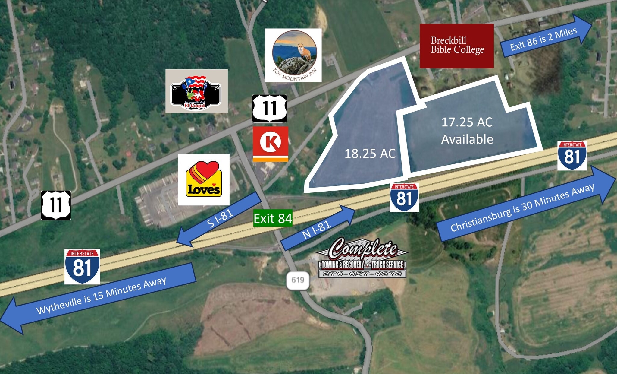 4865 E Lee Hwy, Max Meadows, VA for Sale