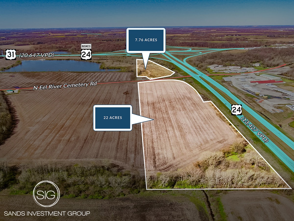 SEC of US-31 & US-24, Peru, IN for Sale