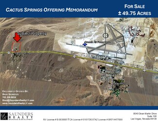 Indian Springs, NV Industrial - 28460 N US Highway 95
