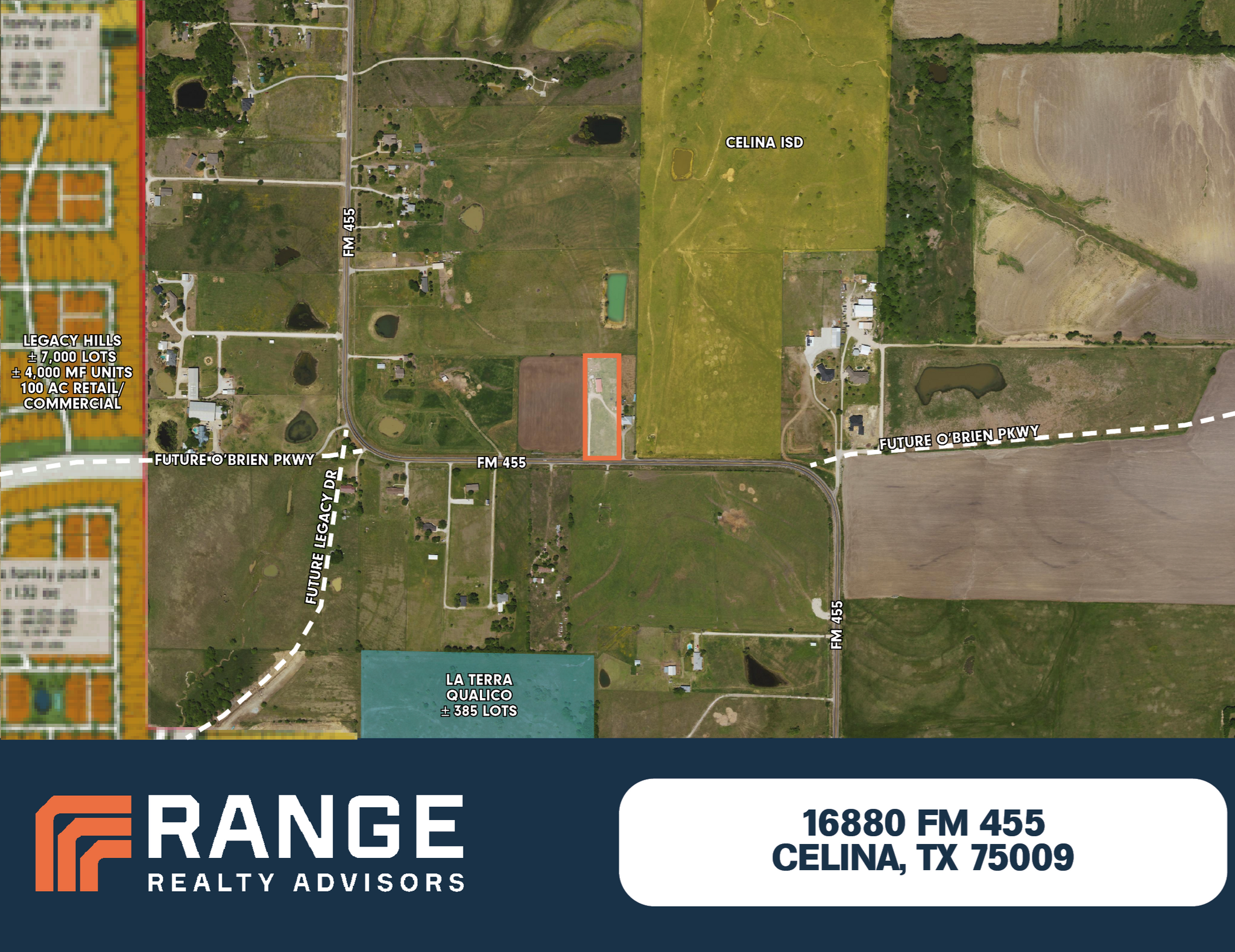 16880 W FM 455, Celina, TX for Sale