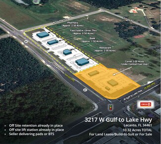 Lecanto, FL Commercial Land - 3217 W Gulf To Lake Hwy