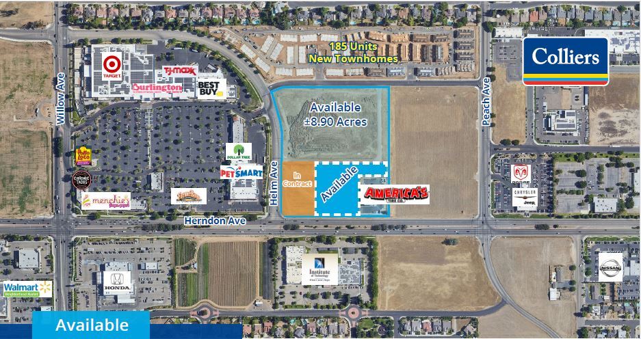 NEC Herndon & Helm Ave, Clovis, CA for Rent