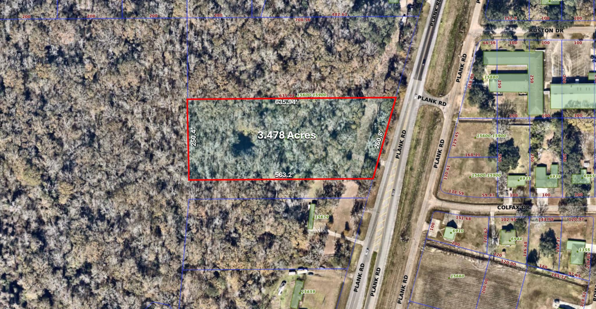 15789 Plank rd, Baker, LA for Sale