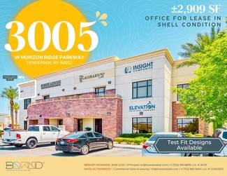 Henderson, NV Office - 3005 W Horizon Ridge Pky