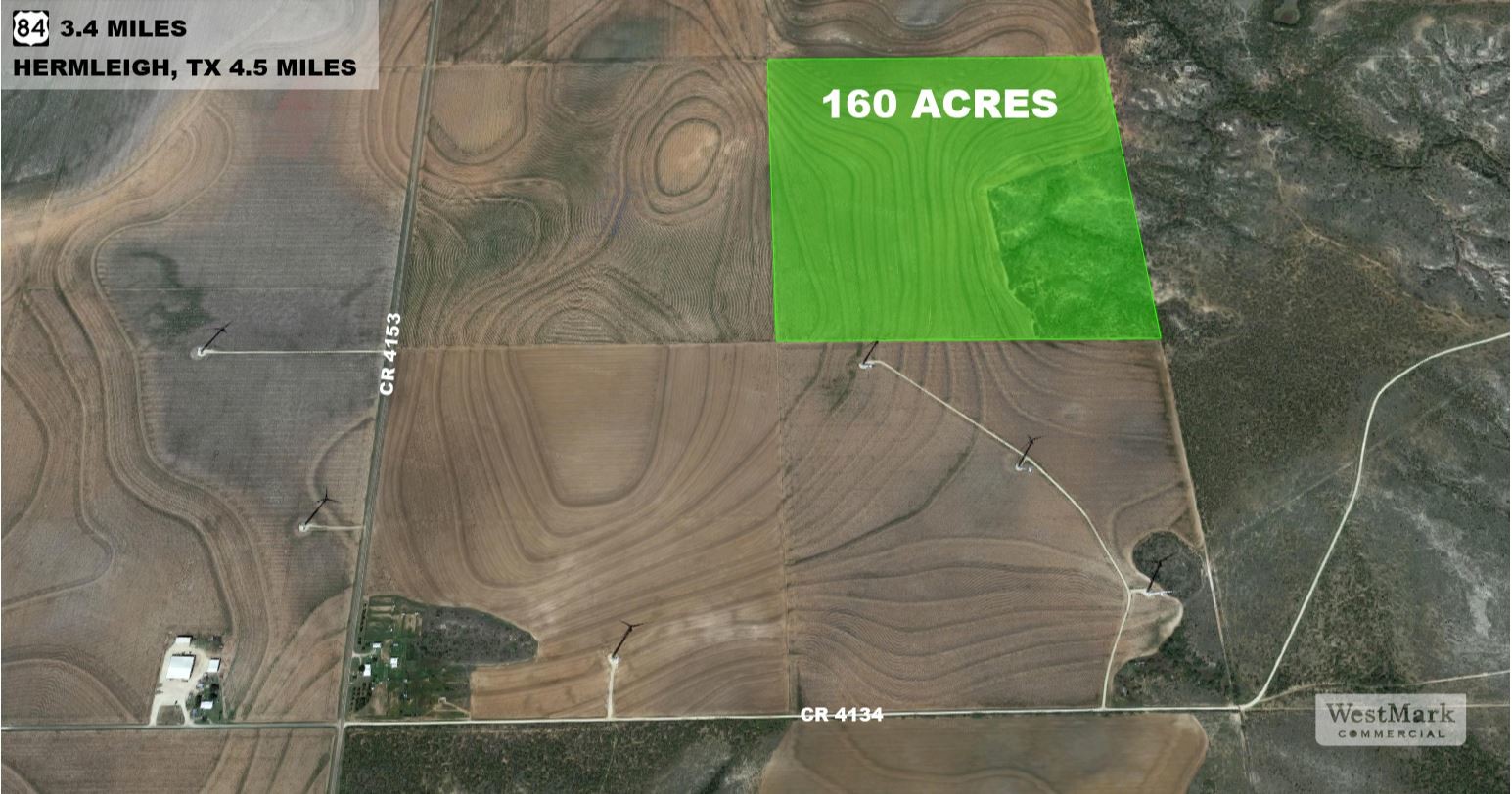 160 Ac CR 4134, Hermleigh, TX for Sale