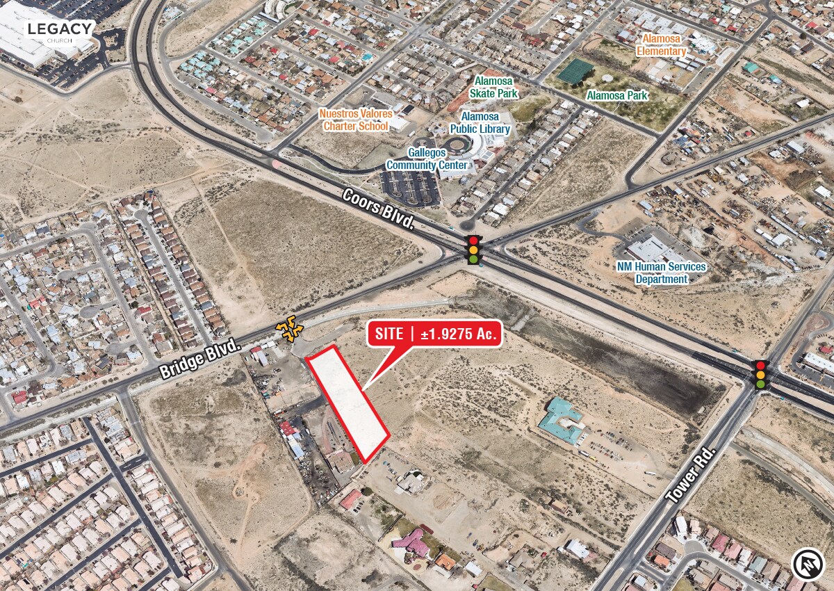 Coors Blvd & Bridge Blvd SW, Albuquerque, NM for Sale