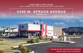 Fresno, CA Retail - 5380 W Spruce Ave