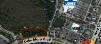 Sanford, FL Commercial Land - W Lake Mary Blvd & Live Oak