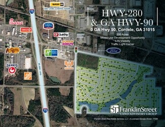 Cordele, GA Commercial - US Hwy 280 & GA Hwy 90 Cordele, GA Commercial - US Hwy 280 & GA Hwy 90