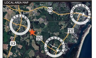 Berlin, MD Commercial Land - 10702 Assateague Rd