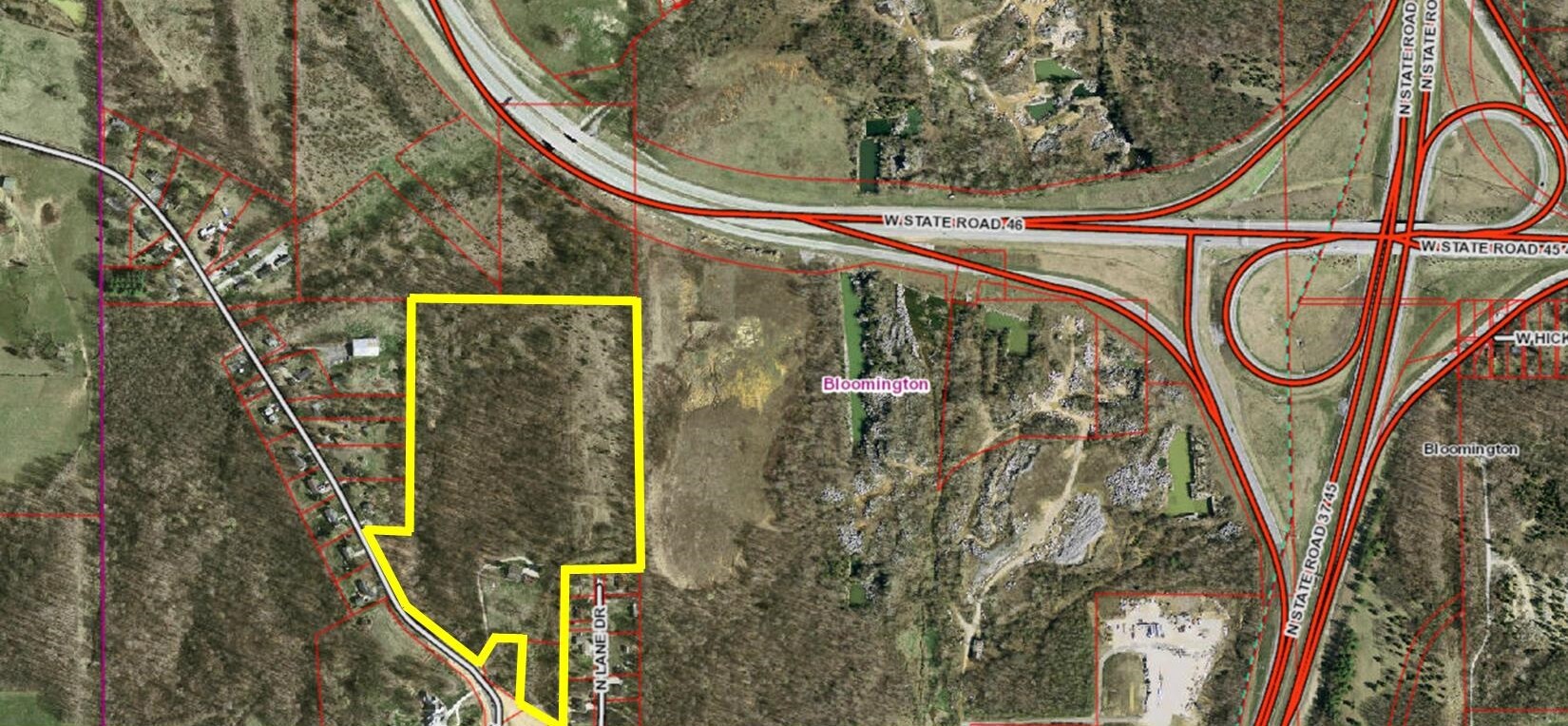 3260 W Woodyard Rd Bloomington, IN 47404 Land Property for Sale on