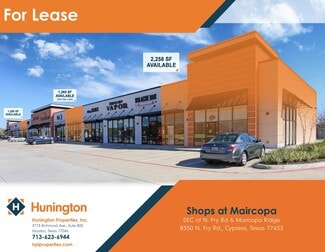 Cypress, TX Retail - 8350 Fry Rd