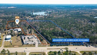 Conroe, TX Commercial Land - 13279 HWY-105 w