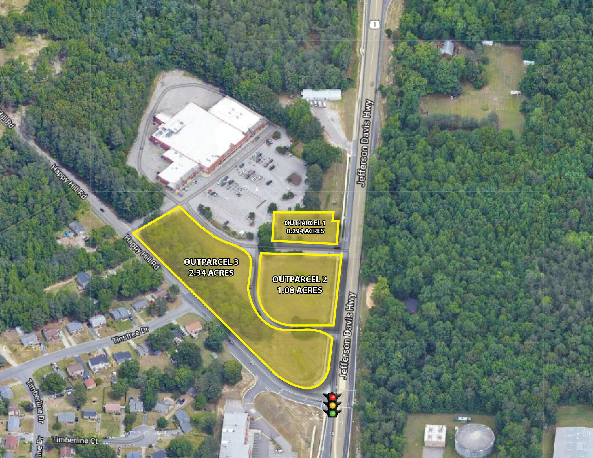 15700-15702 Jefferson Davis Hwy, Colonial Heights, VA for Sale