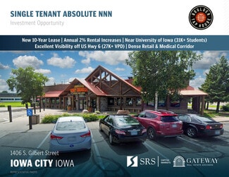 Iowa City, IA Restaurant - 1406 S Gilbert St
