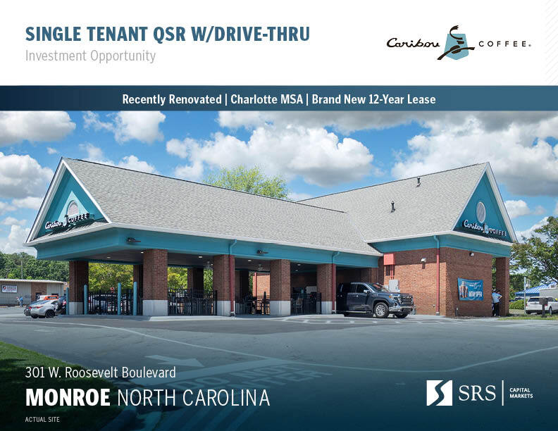 301 W Roosevelt Blvd, Monroe, NC for Sale