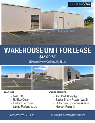 Carlsbad, NM Flex - 1481-1607 W Pierce St
