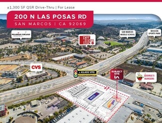 San Marcos, CA Retail - 200 N Las Posas Rd San Marcos, CA Retail - 200 N Las Posas Rd