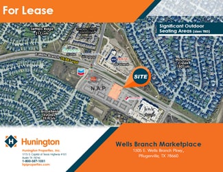 Pflugerville, TX Retail - 1305 E Wells Branch Pky