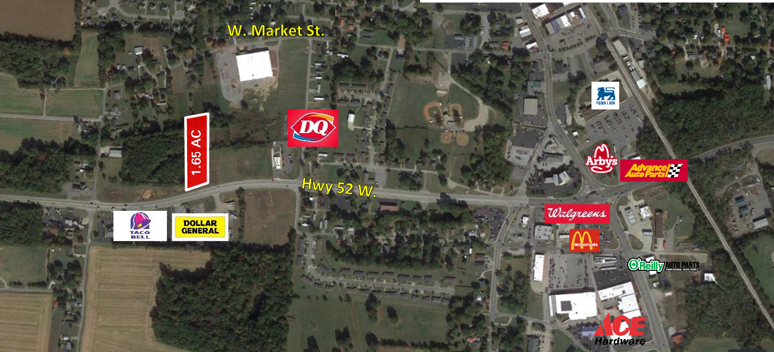 Hwy 52 W and Market Street w, Portland, TN for Sale