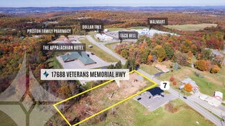 Kingwood, WV Commercial Land - 17688 Veterans Memorial Hwy