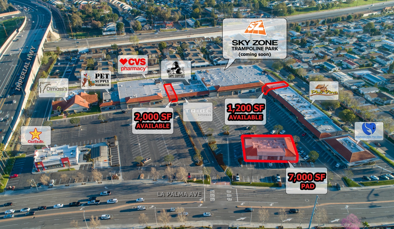 5729-5789 E La Palma Ave, Anaheim, CA for Rent