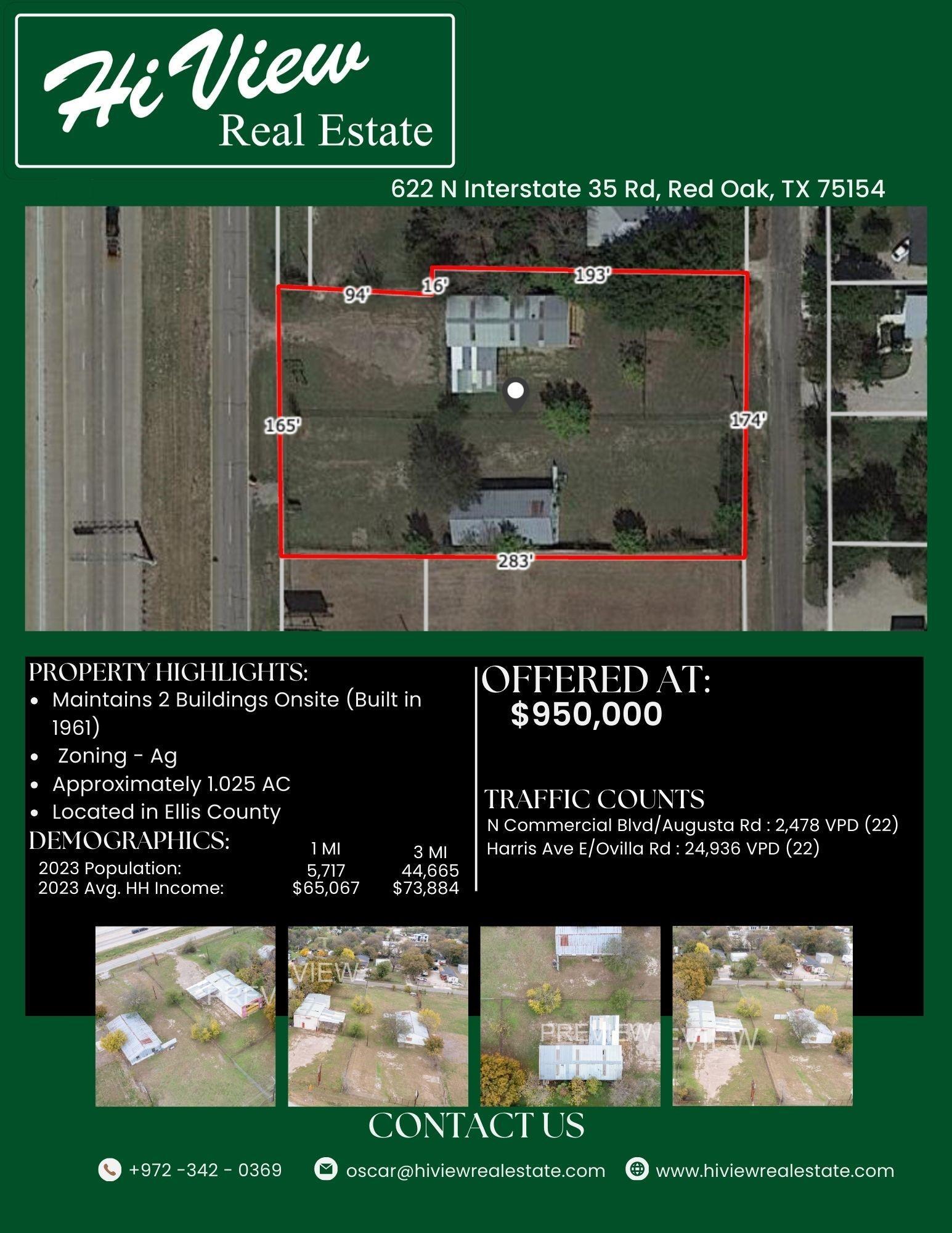 622 N Interstate 35 Rd, Red Oak, TX for Sale