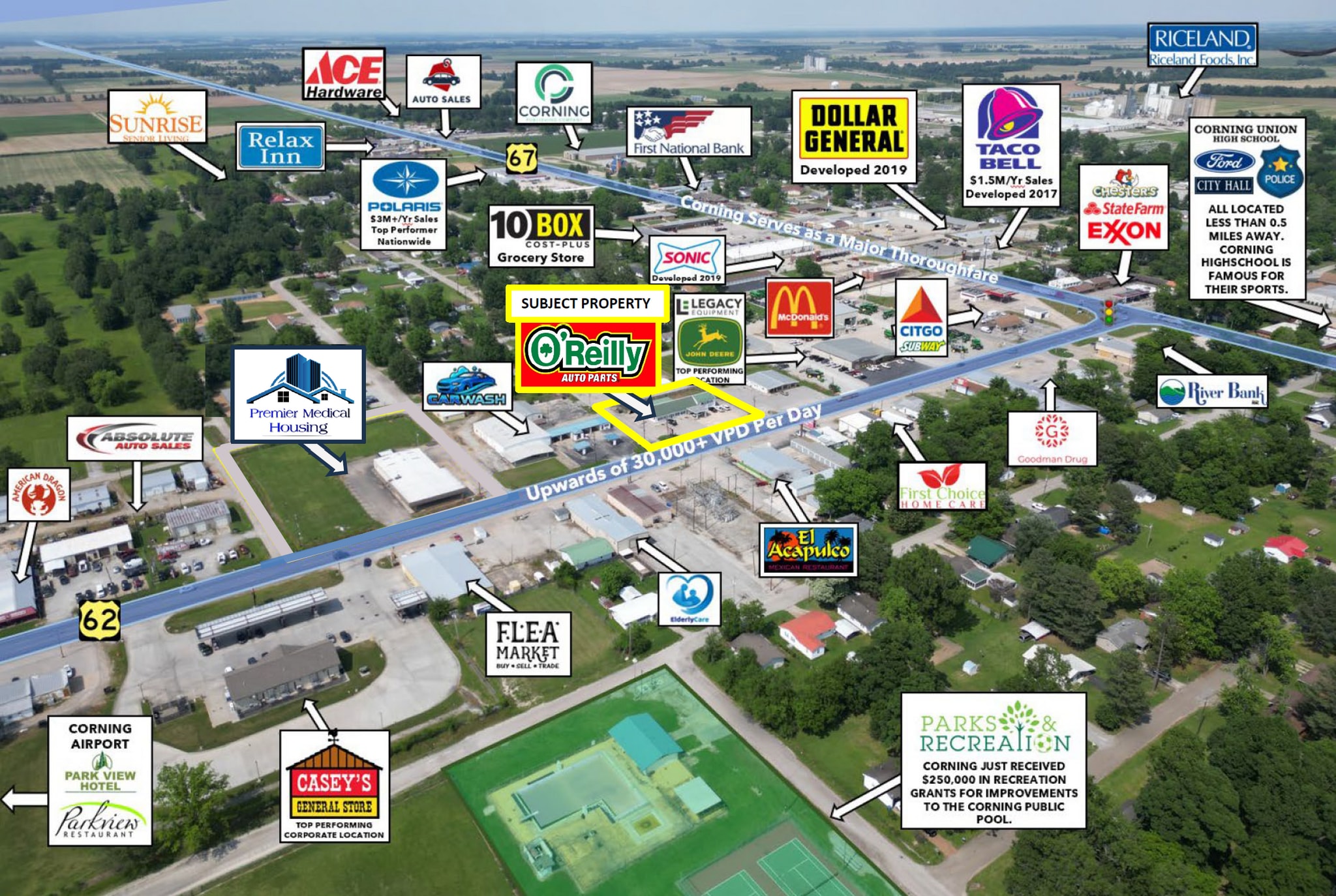 1322 W Main St, Corning, AR for Sale