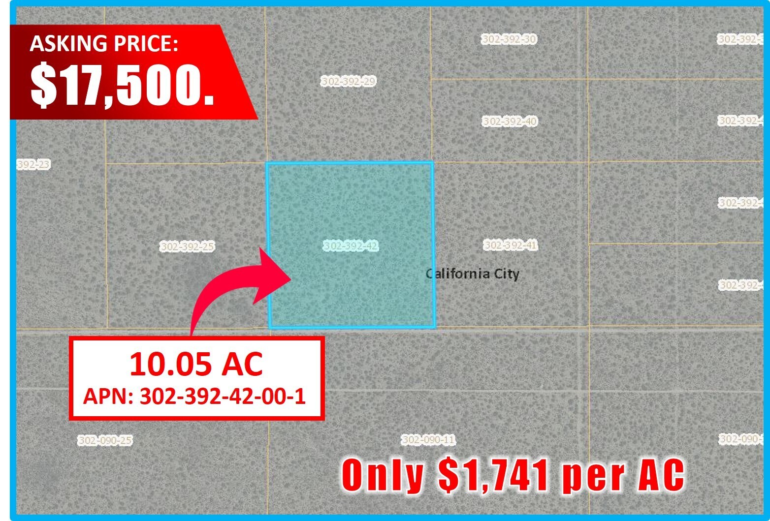 APN 30239242001 Vacant Land, Mojave, CA for Sale