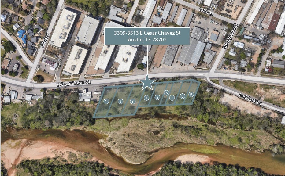 3309-3513 E Cesar Chavez St, Austin, TX for Sale