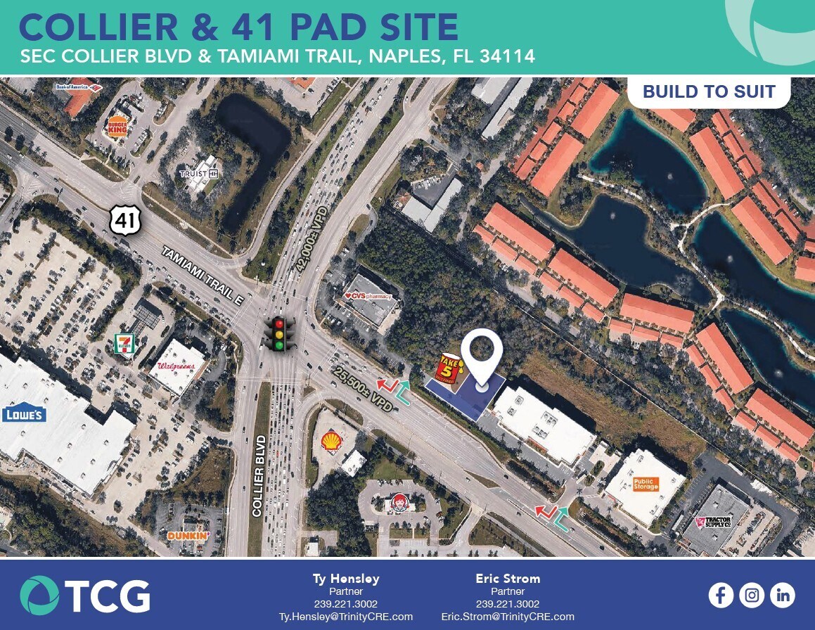 Tamiami Trl @ Collier Blvd, Naples, FL for Sale