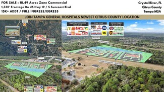 Crystal River, FL Commercial Land - 11620 Garnet ct