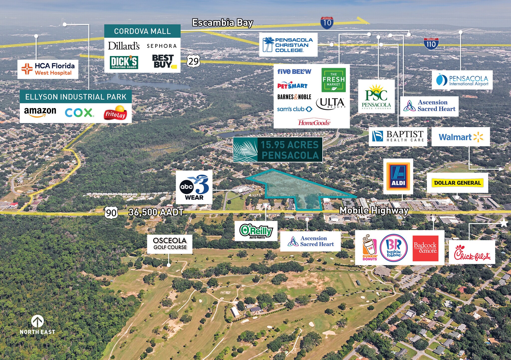 4900 Blk Mobile Hwy, Pensacola, FL for Sale
