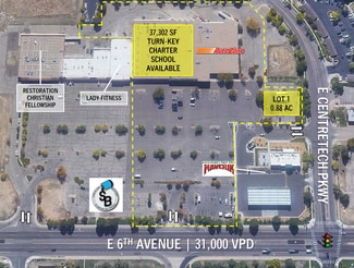 Aurora, CO Retail - 15550-15660 E 6th Ave